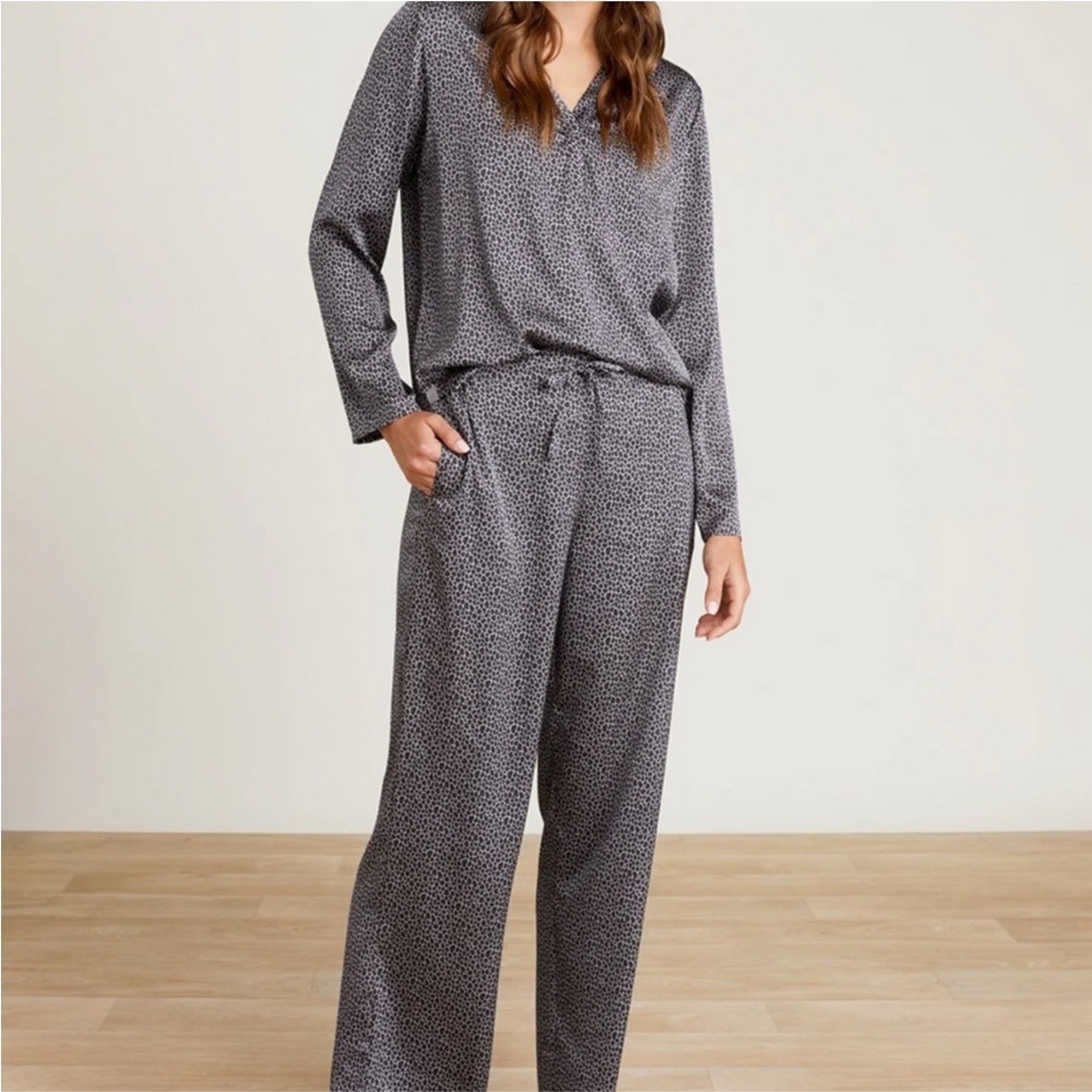 SzL Barefoot Dreams Satin Pajama Pants